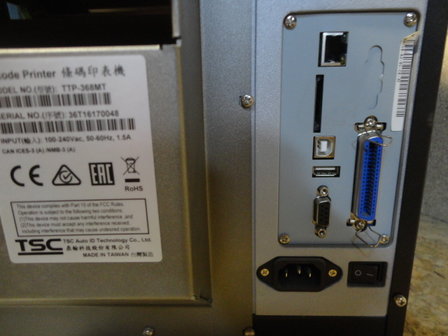 TSC TTP-368MT 300DPI Barcode Label Printer USB + Network 