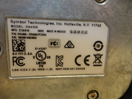Symbol Motorola DS4308 * 2D Barcode Scanner USB