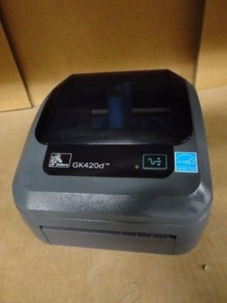 Zebra GK420d Barcode Label Printer  USB &amp; RJ-45 + 2 Label Rolls
