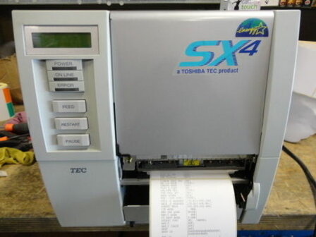 TOSHIBA TEC B-SX4T Thermal Barcode / Label Printer RJ45 Network &amp; Parallel