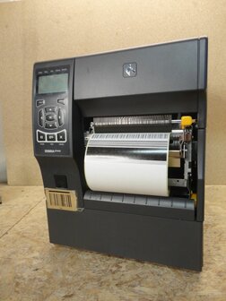 Zebra ZT420 Thermal WIFI Label Printer met Label REWINDER - 300dpi - Netwerk 