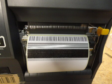 Zebra ZT420 Thermal WIFI Label Printer met Label REWINDER - 300dpi - Netwerk 