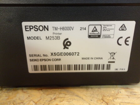 Epson TM-H6000V M253B MICR POS USB / LAN Thermal Matrix Receipt Slip Printer
