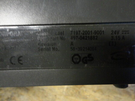 NCR 7197 POS Thermische Ticket / Bon Printer USB Black