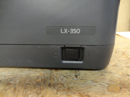 Epson LX-350 Matrix Vehicle Printer DC -A4 -24 Volt - USB 9-Pin Printer