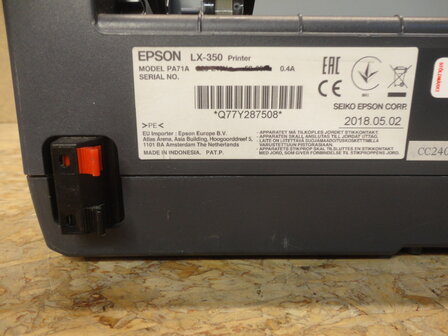 Epson LX-350 Matrix Vehicle Printer DC -A4 -24 Volt - USB 9-Pin Printer