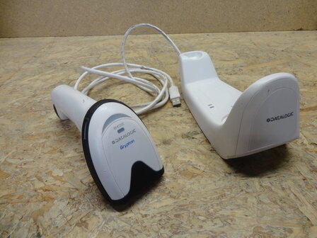 Datalogic Gryphon GM4200 Wireless 1D Scanner USB - White