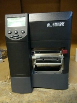 Zebra ZM400 * Thermisch Transfer Label Printer Peel 203DPI - USB + RJ-45 + PEEL