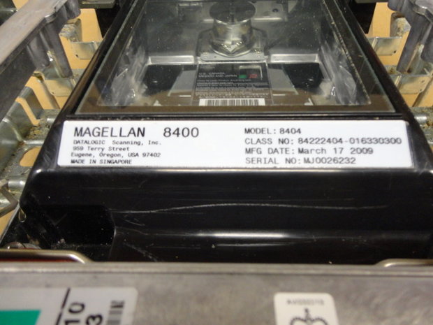 PSC Datalogic Magellan 8400 Table Scanner with Bizerba Scale 12kg & Display