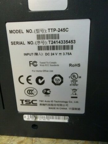 TSC TTP-245C  Barcode Label Printer USB + Netwerk 