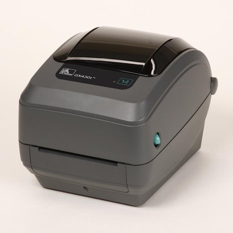 Zebra GX430t Thermal Transfer Barcode Label Printer 300dpi - USB & Serial