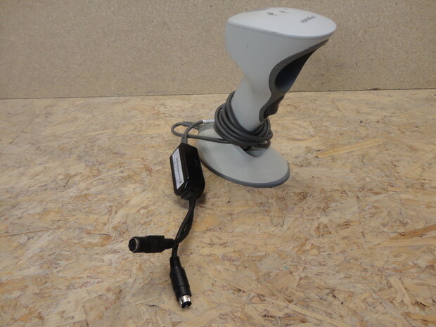 Symbol Cyclone M2007 1D   Barcode Scanner Keyboard Wedge + Stand