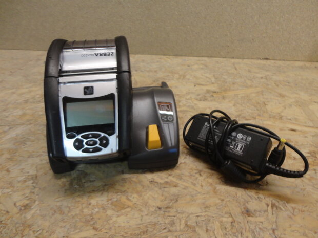 Zebra QLn220 Mobile Label Thermal Printer &Charger Network & USB QN2-AU1AEM10-00