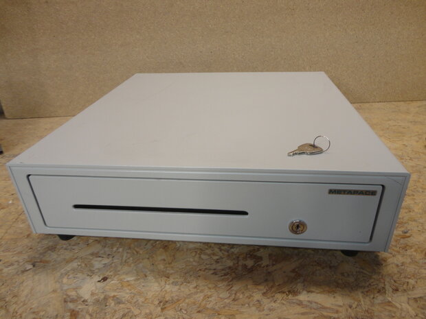 Metapace Cashdrawer - White- RJ11