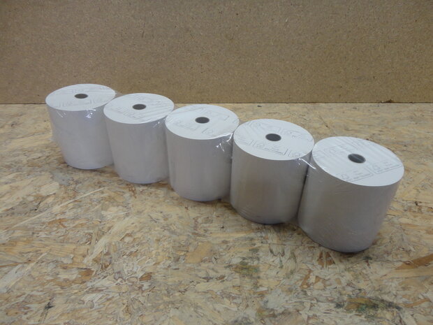 Thermische kassarol 80x80x12 thermo wit (25 stuks)