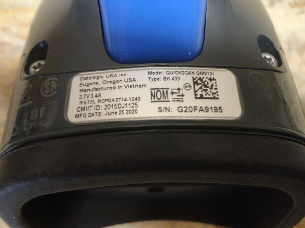 Datalogic Quickscan QM2131 * 1D Wireless Barcode Scanner - USB