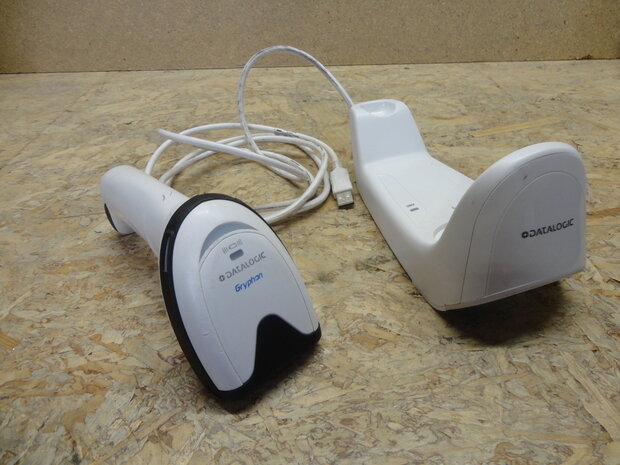Datalogic Gryphon GM4200 Wireless 1D Scanner USB - White