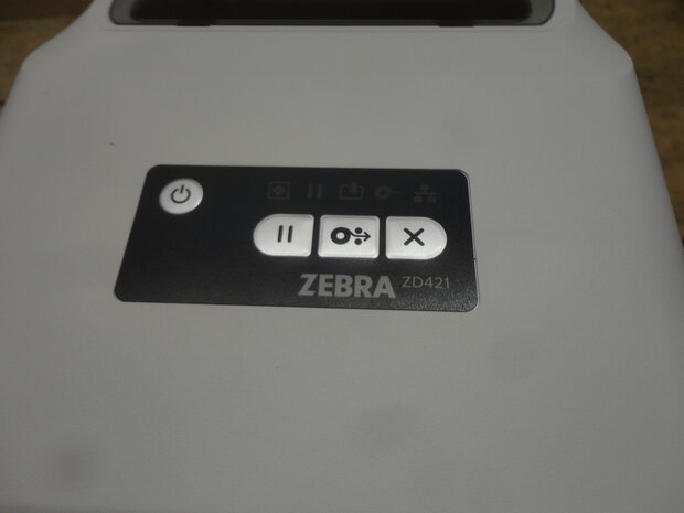 Zebra ZD421 Thermal Transfer Label Printer LAN - USB ZD421T