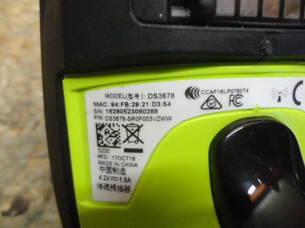 Zebra DS3678 1D & 2D Long range Wireless Barcode Scanner USB