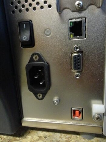 Zebra ZT411 Thermal Label Printer  LAN + USB + Peel 203 printhead