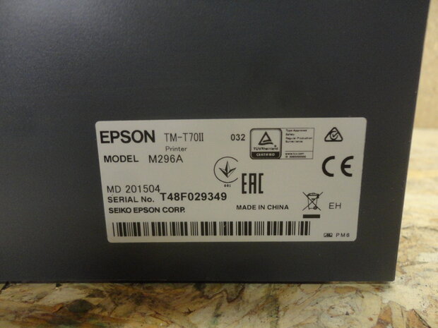 Epson TM-T70II POS LAN Ethernet & USB Kassa Bon Printer - M296A
