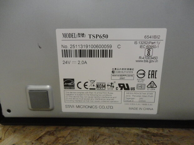 STAR TSP650II Ticket Bluetooth Kassa Receipt Printer  TSP650