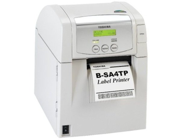 TOSHIBA TEC B-SA4TP Barcode / Label Printer 203Dpi