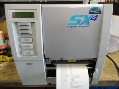 TOSHIBA TEC B-SX4T Thermal Barcode / Label Printer Parallel