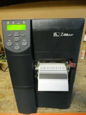 Zebra Z4M Thermal Transfer Label Printer + Rewinder
