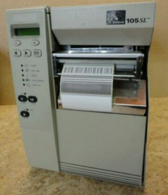 Zebra 105SL Thermal Transfer Cutter & Netwerk Label Printer - 203Dpi