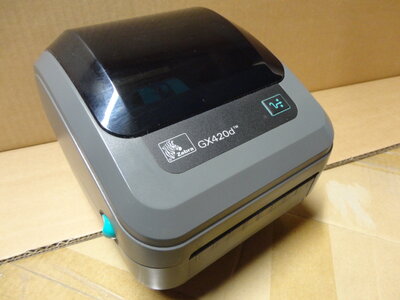 Zebra GX420d Barcode Label Printer USB + Network RJ45