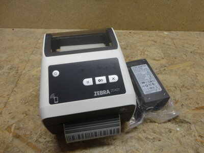 Zebra ZD421 Thermische verzend Label Printer USB LAN BT 203Dpi