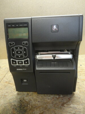 Zebra ZT410 Thermal Label Printer Cutter USB LAN BT 203Dpi with New Printhead