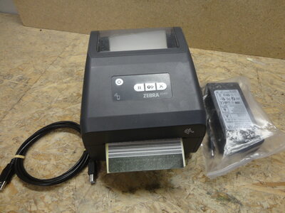 Zebra ZD421 Thermische verzend Label Printer USB BT 203Dpi zwart