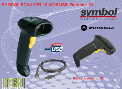 Symbol LS4208  Barcode Scanner