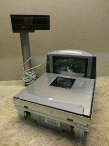 PSC Datalogic Magellan 8400 Table Scanner with Bizerba Scale 12kg & Display